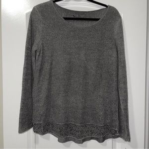 Mohair Blend Made in Italy Sweater Long Sleeve